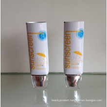 Aluminium Plastic Tube for Suncream D35mm Acrylic Cap